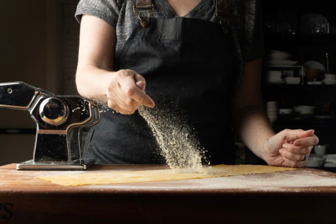 homemade pasta