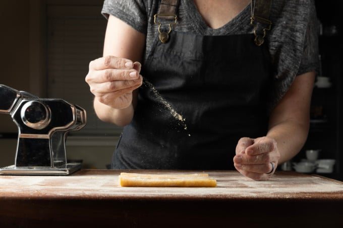 homemade pasta