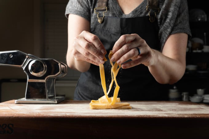 homemade pasta