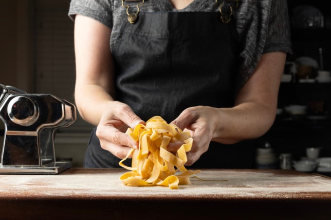 homemade pasta