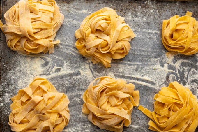 homemade pasta