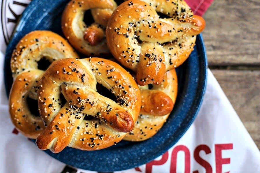 The Best Sourdough Soft Pretzels Recipe Foodie With Family