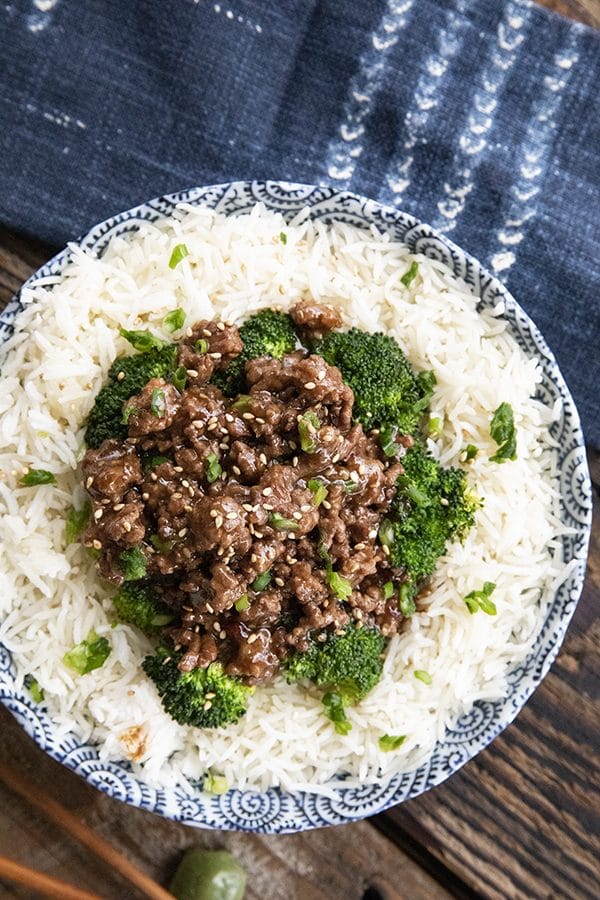 Cheater Sesame Beef is everything you love about takeout Chinese sesame beef -garlicky sauce with crispy beef-but is made in your own kitchen with no deep frying. Bonus: It's better for you and faster than Chinese takeout!