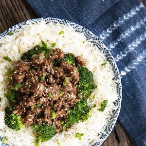 Cheater Sesame Beef is everything you love about takeout Chinese sesame beef -garlicky sauce with crispy beef-but is made in your own kitchen with no deep frying. Bonus: It's better for you and faster than Chinese takeout!