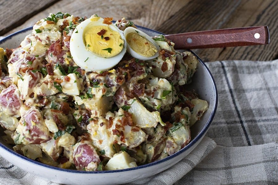 Potato Salad with Bacon Foodie With Family
