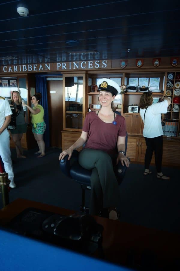 Princess Cruises Caribbean Princess March 2019 Bridge Tour
