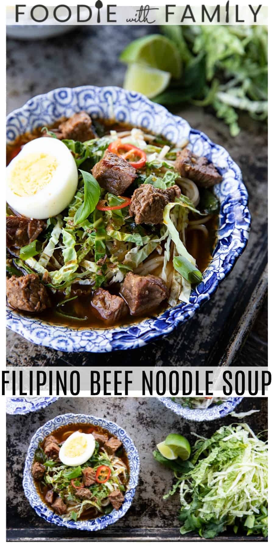 Filipino Soup Beef Pares Mami- Foodie with Family