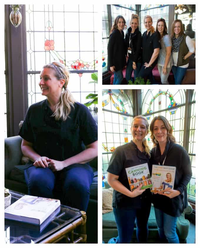 Meeting Chef Amanda Freitag at Kohler Food and Wine 2016.
