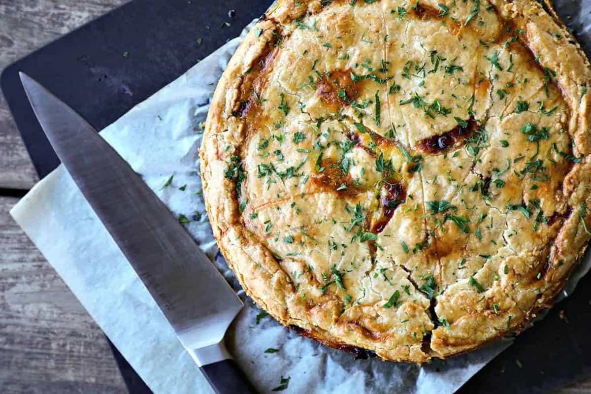 Cheese and Onion Pie